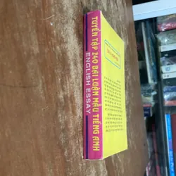 TUYỂN TẬP 240 BÀI LUẬN MẪU TIẾNG ANH- ENGLISH ESSAY 643535