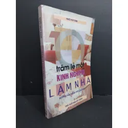 [Sách Cũ SCGR] Trăm lẻ một kinh nghiệm làm nhà mới 80% bẩn bìa, ố nhẹ 2004 HCM2811 Ngô Huy Nam TẠP CHÍ, THIẾT KẾ, THỜI TRANG