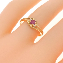 Nhẫn Ruby K18YG 666799