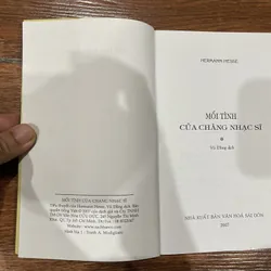 Mối Tình Chàng Nhạc Sĩ - Hermann Hesse  (7) 595774