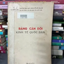 Bảng cân đối kinh tế quốc dân - Trường Đại học Kinh tế Kế hoạch - Giáo trình/Lý luận