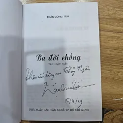 Ba đời chồng (Trần Công Tấn, xb 2002)
40k 1031696