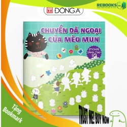 (TẶNG BOOKMARK) Sticker sáng tạo IQ- Chuyến dã ngoại của mèo mun Sách thiếu nhi