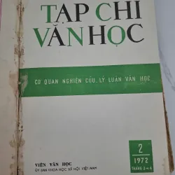 Tạp chí Văn học (Các số 1, 2, 3, 5 năm 1972) - Viện Văn học 931888