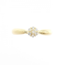 Nhẫn kim cương hoa K18YG 0.09CT - Hàng hiệu Authentic 849618