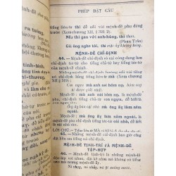 Việt Nam văn phạm - Trần Trọng Kim , Bùi Kỷ & Phạm Duy Khiêm ( in lần sáu ) 126783