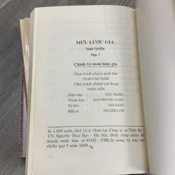 Mưu lược gia tinh tuyển. Combo 4 tập có hộp. 4a4 755369