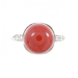 Nhẫn san hô PT900 9mm 665363