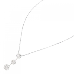 K18WG/PT850 Dây chuyền kim cương 1.00CT - Hàng hiệu Authentic 848453