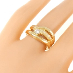 Nhẫn kim cương K18YG 0.20CT - Hàng hiệu Chính hãng 850395