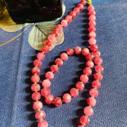 Bộ vòng cổ vòng tay ruby tự nhiên 931417