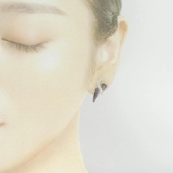 K18WG/K14WG Boulder Opal Bông Tai 1.51CT - Hàng hiệu Chính hãng 868234