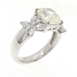 Nhẫn kim cương PT900 2.020CT LY SI1 cắt hình fancy - Hàng hiệu Authentic