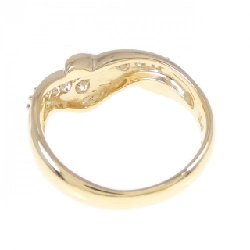 Nhẫn kim cương K18YG 0.45CT 671405