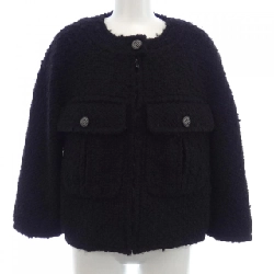 Áo khoác không cổ CHANEL P46659V28631