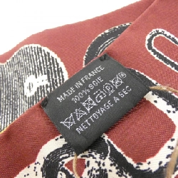 【Sản phẩm chưa sử dụng】Khăn quàng cổ Hermès INVENTAIRE POETIQUE DE BRIDES A BLOC Twilly 064288S 626010