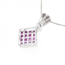 K18WG 2WAY Nhẫn Ruby 1.10CT - Hàng hiệu Chính hãng 859918