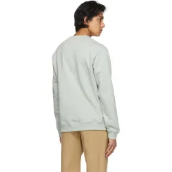 Áo sweater Kenzo màu xanh lá nhạt thêu đầu hổ size XL 729289