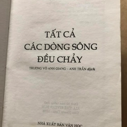 Sách Tất Cả Những Dòng Sông Đều Chảy - Nancy Cato 306762