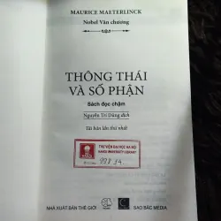Thông thái và số phận 1020160