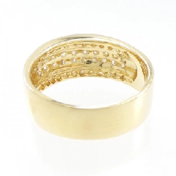 Nhẫn kim cương K18YG 0.73CT 667604