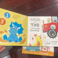 NGOẠI VĂN : sách tiếng anh counting :Five Funny Eggs hoặc Five Clever Mice : chọn 1 quyển  1027981