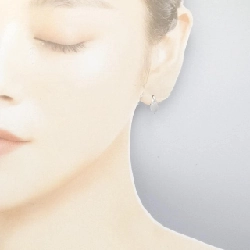 K14WG Bông tai đá mặt trăng - Hàng hiệu Chính hãng 868081