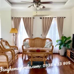 Bộ bàn ghế sofa mây kết hợp lưới mắt cáo 659506