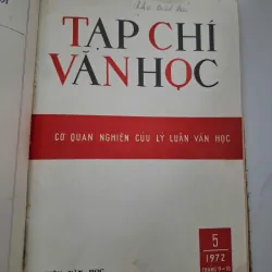 Tạp chí Văn học (Các số 1, 2, 3, 5 năm 1972) - Viện Văn học 931888