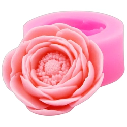 Khuôn silicon làm rau câu hoa hồng trà nhật loại 8 cm - Mã số 1255 338709