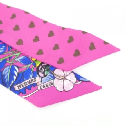 Khăn quàng cổ Hermès JUNGLE LOVE LOVE Twilly 063513S - Hàng hiệu Chính hãng 807339