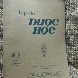Tạp chí Dược học - khổ lớn - số 3.1982 