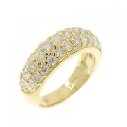 Nhẫn hồng ngọc K18YG Pavé 1.00CT - Hàng hiệu Chính hãng