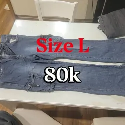 Quần jean vải đẹp.size L và S 902445
