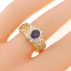 Nhẫn Sapphire K18YG 0.43CT 667313