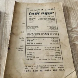 5 cuốn báo TUỔI NGỌC XƯA mất bìa 1971 929458