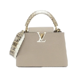 Túi xách Louis Vuitton Capucines BB da kỳ lạ