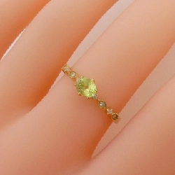 Nhẫn Chrysoberyl K18YG 0.47CT 670041