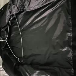 Áo khoác nam Roway dáp cao cấp vải dày màu đen 784849