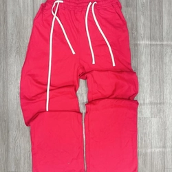 Quần Nỉ cotton chất mềm mại ông suông rộng lưng thun 457992