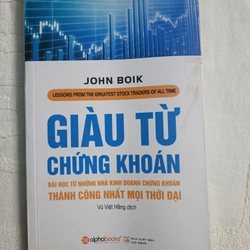 Giàu Từ Chứng Khoán Like New sách giá rẻ pass nhanh