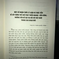 Thể chế phát triển nhanh - bền vững: Kinh nghiệm quốc tế và những vấn đề đặt ra đối với… 704982