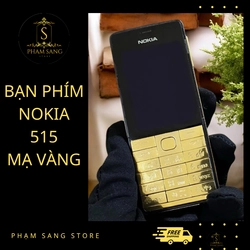 Bàn Phím Điện Thoại Nokia 515 Mạ Vàng 24K 4127