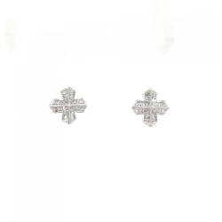 K18WG Bông tai kim cương 0.24CT - Hàng hiệu Chính hãng