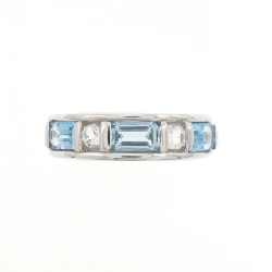 Nhẫn Blue Topaz K18WG 666229
