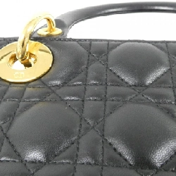 【Vintage】Christian Dior Lady Dior Large CAL44560 Bag 616508