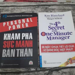 Bộ 2 quyển rèn luyện nhân cách: Sức mạnh bản thân & Bí mật Giám đốc một phút. First News