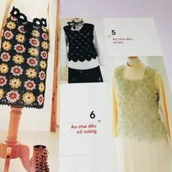 KỸ THUẬT MÓC LEN THỜI TRANG KẾT HOA 711714