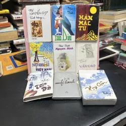 Combo 9 tập thơ việt nam khổ mini