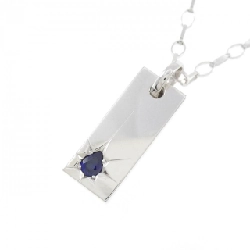 K10WG Sapphire Necklace 0.29CT - Hàng hiệu Chính hãng 848221